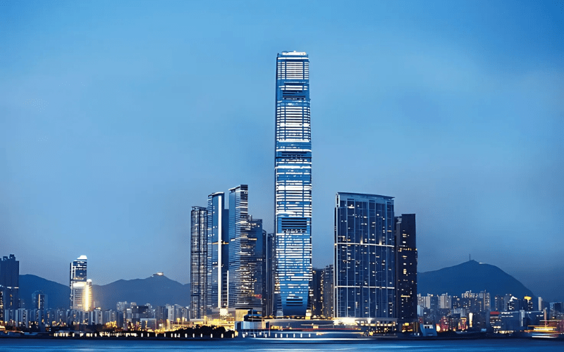 Thiết kế khách sạn Ritz-Carlton Hong Kong (Hong Kong)  là một biểu tượng của sự đẳng cấp trên thế giới