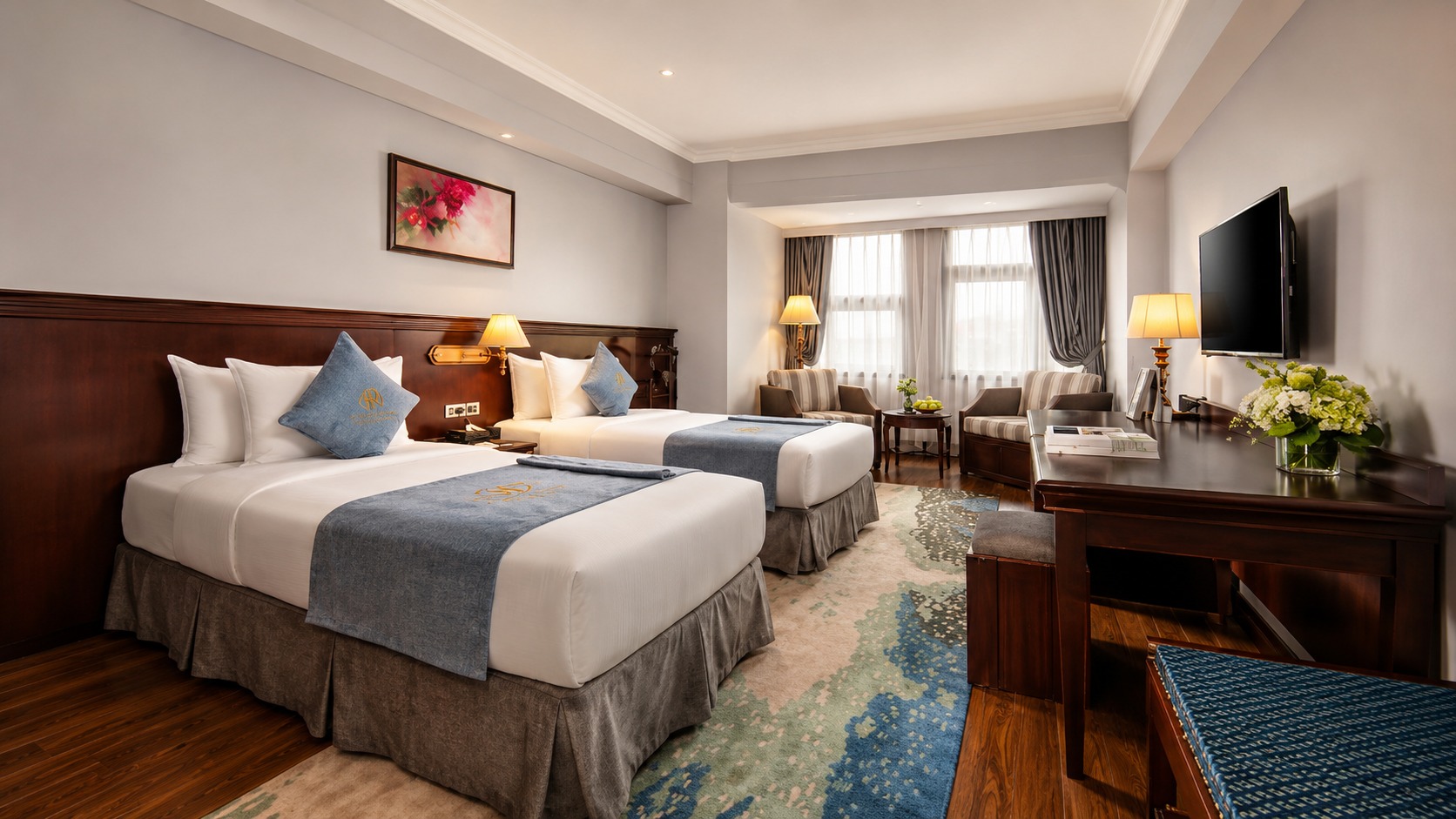 Khách sạn 4 sao phong cách tân cổ điển: sang trọng nhưng ưu tiên sự thoải má