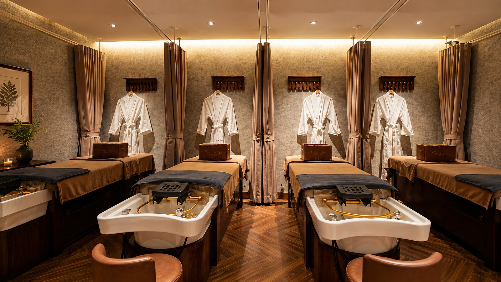 Khu spa cao cấp, riêng tư, thích hợp cho các liệu trình thư giãn chuyên sâu